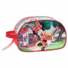 BEAUTY MORBIDO GRANDE MINNIE FLOMEMADE STRWBERRY JAM DISNEY ORIGINAL 24X14X10CM70%POLIESTER 30% PVC DISEGNO A RILIEVO