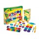 SET CREA E MODELLA PLASTILINA E STRUMENTI X MODELLARE 24 MATTONI/12 FORMINE/8 STAMPINI/3 SPATOLE/2 RULLI/1 GUIDA CRAYOLA