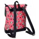 ZAINO SCUOLA E TEMPO LIBERO MINNIE WINK DISNEY ORIGINAL IN SIMILPELLE 29X38X9CM ARROTONDATO 1 ZIP + TASCA 1 ZIP