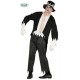 COSTUME MOSTRO ZOMBIE ADULTO MIS.L VESTITO COMPLETO DI CAPPELLO/GIACCA/CAMICIA E FOULARD/PANTALONI HALLOWEEN/CARNEVALE