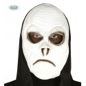 MASCHERA ZOMBIE IN PVC CON CAPUCCIO PER TRAVESTIMENTI DI HALLOWEEN/CARNEVALE SCENE E PARTY A TEMA C.2409 GUIRCA