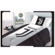 COMPLETO LETTO 1 PIAZZA FC JUVENTUS PRODO. UFFICIALE LENZUOLO SOPRA 150X280CM SOTTO CON ANGOLI 90X190CM + FEDERA 50X80CM