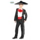 COSTUME CARNEVALE MESSICANO 3/4 ANNI VESTITO COMPLETO DI GIACCA CON CAMICIA CINTURA PANTALONE NO CAPPELLO NO ACCESSORI