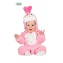 COSTUME BABY CONIGLIETTO VESTITO TUTA CON CAPUCCIO 12/24MESI PER TRAVESTIMENTI DI CARNEVALE E ANIMALI NO ACCESS.C.87587