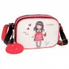 BORSA CON TRACOLLA GORJUSS TIME TO FLY SANTORO LONDON 23X17X8CM 2 ZIP+ 1 TASCA EST 1 INT.CON ZIP+ PORTCELLULARE 100%PU