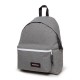 ZAINO AMERICANO PADDED PAK"R FROSTED GREY EASTPAK 24L.40X30X18CM ZIP BIANCA 29S GARANZIA 30 ANNI DISTRIB.DA GUT ITALY