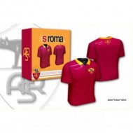 SALVADANAIO CERAMICA FORMA MAGLIA ROMA PROD.UFFICIALE