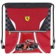 ZAINO SACCA SCUOLA E DA VIAGGIOFERRARI KIDS ORIGINAL 40X35CM 1 ZIP ROSSO CON LOGO E MACCH.A RILIEVO DISTRIB.PANINI ITALY