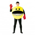 COSTUME CARNEVALE PAC MAN GIALLO PER ADULTI TAGLIA UNICA SENZA TUTA ARTICOLO PER TRAVESTIMENTI VARI COD 80770 GUIRCA