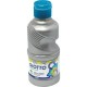 GIOTTO TEMPERA ACRILICA PRONTA METAL FLACONE 250ML.EXTRA QUALITY COLORE ARGENTO