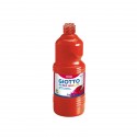 GIOTTO TEMPERA PRONTA FLACONE 1000ML.EXTRA QUALITY COLORE ROSSO VERMIGLIO