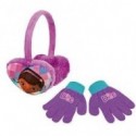 SET GUANTI + CUFFIE PARAORECCHIE PRINCIPESSA PELUCHE