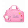 BORSA DA VIAGGIO BARBIE UNICORNO MATTEL ORIGINAL ROSA CON CIONDOLO 45X26X20CM DIS.A RILIEVO BORSONE VALIGIA CON TRACOLLA