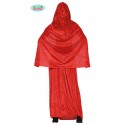 COSTUME CARNEVALE CAPUCCETTO ROSSO ADULTA TG.M38/40VESTITO/CAPUCCIO PER TRAVESTIMENTI FIABE DEL BOSCO 100%POL.NO ACCESS.