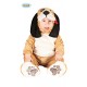 COSTUME CARNEVALE CAGNOLINO BAMBINI 12/24 MESI VESTITO COMPLETO DI TUTONE CAPUCCIO E COPRI SCARPETTE GUIRCA 100%POLIEST