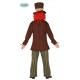 COSTUME CARNEVALE CAPPELLAIO MATTO TG.L52/54CAPPELLO/CRAVATTA/GIACCA/PANTALO.ALICE NEL PAESE DELLE MERAVIGLIE NO ACCESS.