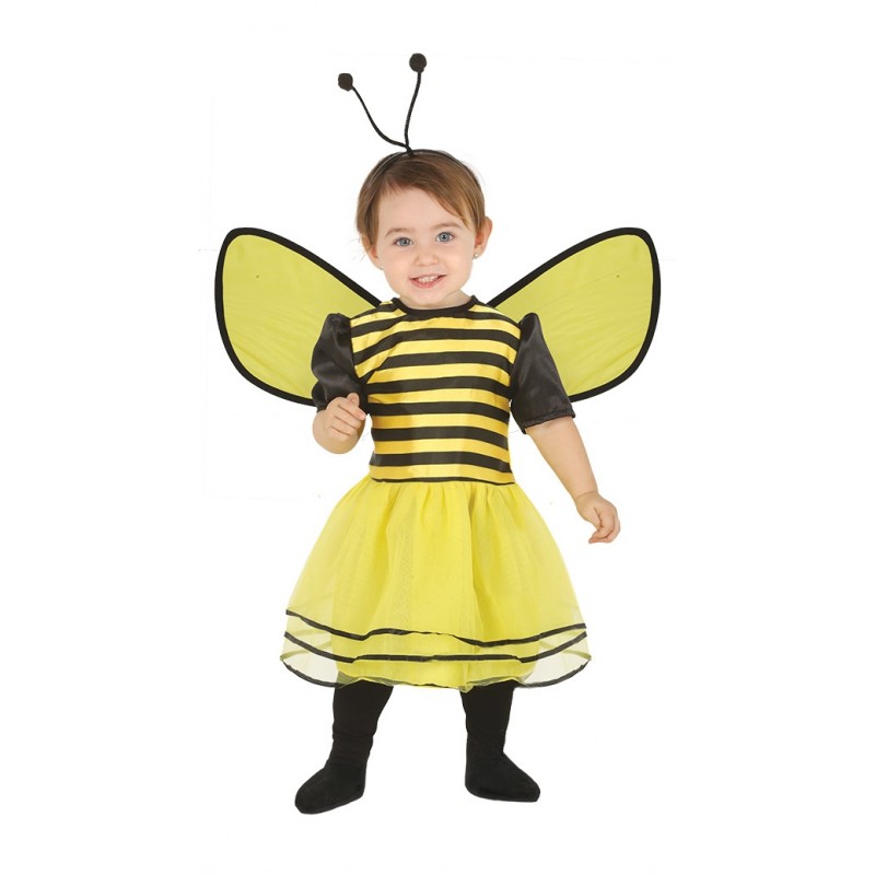 Costume da ape Maia con copricapo, per adulti, 3 pezzi (XL