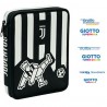 ASTUCCIO SCUOLA MAXI FC JUVENTUS PRODOTTO UFFICIALE GARANTITO SEVEN ITALY COMPLETO DI 62 PEZZI GIOTTO/TRATTO/LYRA/PRITT