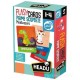 HEAUDU FLASHCARDS MONTESSORI PRIME SCOPERTE 40 GRANDI CARTE PER IMPARARE A LEGGERE E CONTARE 1-4