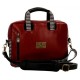 BORSA LAVORO CON TRACOLLA GORJUSS LITTLE RED SANTORO LONDON SIMILPELLE 33X25X5,5CM 1 ZIP MULTITASCHE 100%PU ECOPELLE