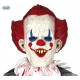 MASCHERA PAGLIACCIO HORROR IN LATTICE PER TRAVESTIMENTI DI HALLOWEEN CARNEVALE SCENE E SPETTACOLI A TEMA CLOWN MOSTRO