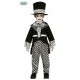 COSTUME CARNEVALE/HALLOWEEN ZOMBIE VESTITO 5/6 ANNI PER TRAVESTIMENTI HORROR A TEMA FINTO CAPPELLAIO MATTO NO ACCESS.