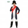 COSTUME CARNEVALE NAPOLEONE IMPERATORE FRANCESE TG. M VESTITO COMPL.CAPPELLO/GIACCA CAMICIA/FASCIA/PANTALON.NO ACCESSORI