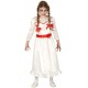 COSTUME CARNEVALE HALLOWEEN BAMBOLA ASSASSINA BIMBA POSSEDUTA TG.5/6 ANNI VESTITO PER TRAVESTIMENTI HORROR NO ACCESSORI