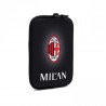 CUSTODIA PORTA TABLET AC MILAN NERA CON LOGO 27X20,5CM ESTERNO PRODOTTO UFFICIALE DISTRIB.DA NEMESI ITALY