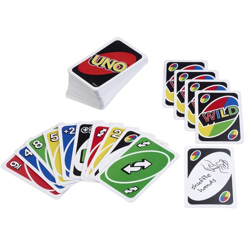 Mattel Games - UNO Flex, gioco di carte per tutta la famiglia, da 2 a 8  giocatori, per serate divertenti, giocattolo per bambini, 7+ anni, HMY99​ :  : Giochi e giocattoli