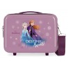 BEAUTY DA VIAGGIO RIGIDO ABS FROZEN DESTINY AWAITS DISNEY ORIGINAL 29X21X5CM CON FASCIA AGGANCIO AL TROLLEY JOUMMA BAGS