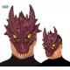 MASCHERA DRAGO MARRON FOAM MEDIA PER TRAVESTIMENTI DI CARNEVALE HALLOWEEN E SCENE A TEMA FIABE FILM ANIMALI DRAGON