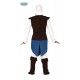 COSTUME VESTITO EZIO MERCENARIO ASSASSINO TG.M PER TRAVESTIMENTI DI CARNEVALE FILM MEDIEVAL ABITO BLUE WHITE B NO ACCESS