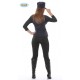 VESTITO SWAT DONNA IN SPANDEX TAGLIA S-M COSTUME POLIZIOTTA SQUADRA SPECIALE CAPPELLO-MAGLIA-GILET-PANTALONI NO ACCESS