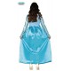 COSTUME CARNEVALE REGINA DELLA NEVE CERCHIET.E VESTITO TG.M PER TRAVESTIMENTI A TEMA PRINCIPESSA ELSA FROZEN NO ACCESS