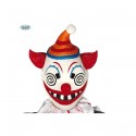 MASCHERA PAGLIACCIO CLOWN PER TRAVESTIMENTI CARNEVALE HALLOWEEN A TEMA VIDEOGIOCHI MASCHERA HORROR PAGLIACCIO FORTNITE