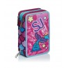 ASTUCCIO SCUOLA 3 ZIP SJ GANG SWEET WAVE GIRL MULTICOLOR COMPLETO 45 PEZZI GIOTTO/FRIXION PILOT/LYRA/TRATTO/SEVEN ITALY