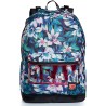 ZAINO SCUOLA ORGANIZZATO SEVEN REVERSIBILE BACKPACK DREAM FLOWERS 43X31X24CM 2 ZIP 2 TASCHE ZIP + CUFFIE GARANZ.4 ANNI