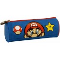 ASTUCCIO TOMBOLINO SCUOLA SUPERMARIO BLU E ROSSO 22X8X8CM ORIGINAL NINTENDO PRODOTTO UFFICIALE DA PANINI SCUOLA ITALY