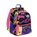 ZAINO SCUOLA ORGANIZZATO MITAMA PLUS GIRL MUSIC43X32X19CM 620GR. CAPPELLO BDBF OMAGGIO PRODOTTO GARANTITO MITAMA ITALY