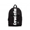 ZAINO SCUOLA ORGANIZZATO INVICTA NERO LOGO JELEK BACKPACK 43X30CM 2 ZIP+2 TASCHE CON ZIP GARANZIA 4 ANNI DA SEVEN ITALY