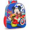 ZAINO TEMPO LIBERO MICKEY WORLD ROADSTAR RACERS DISNEY DISEGNO TOPOLINO A RILIEVO ORIGINAL 27X33X11CM JOUMMA BAGS